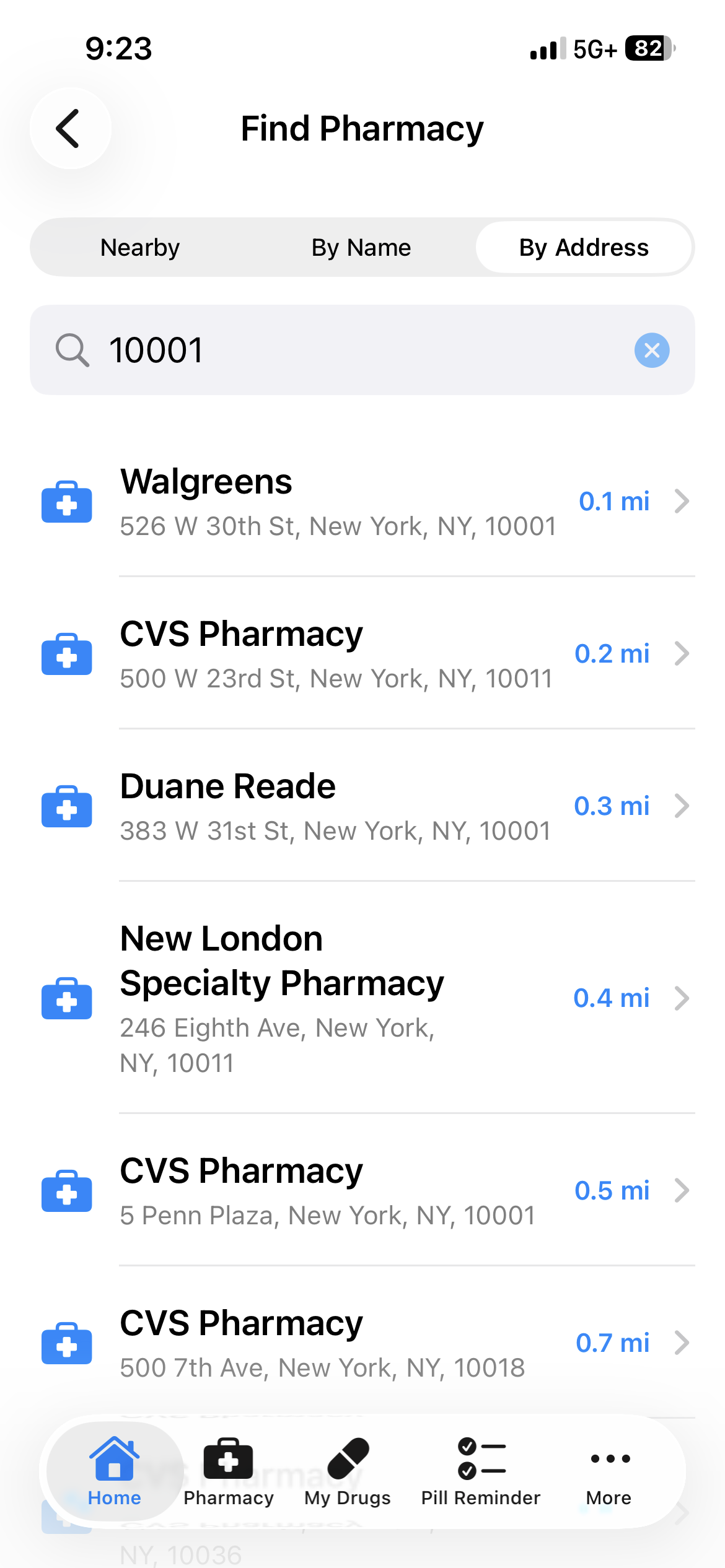 Home screenshot