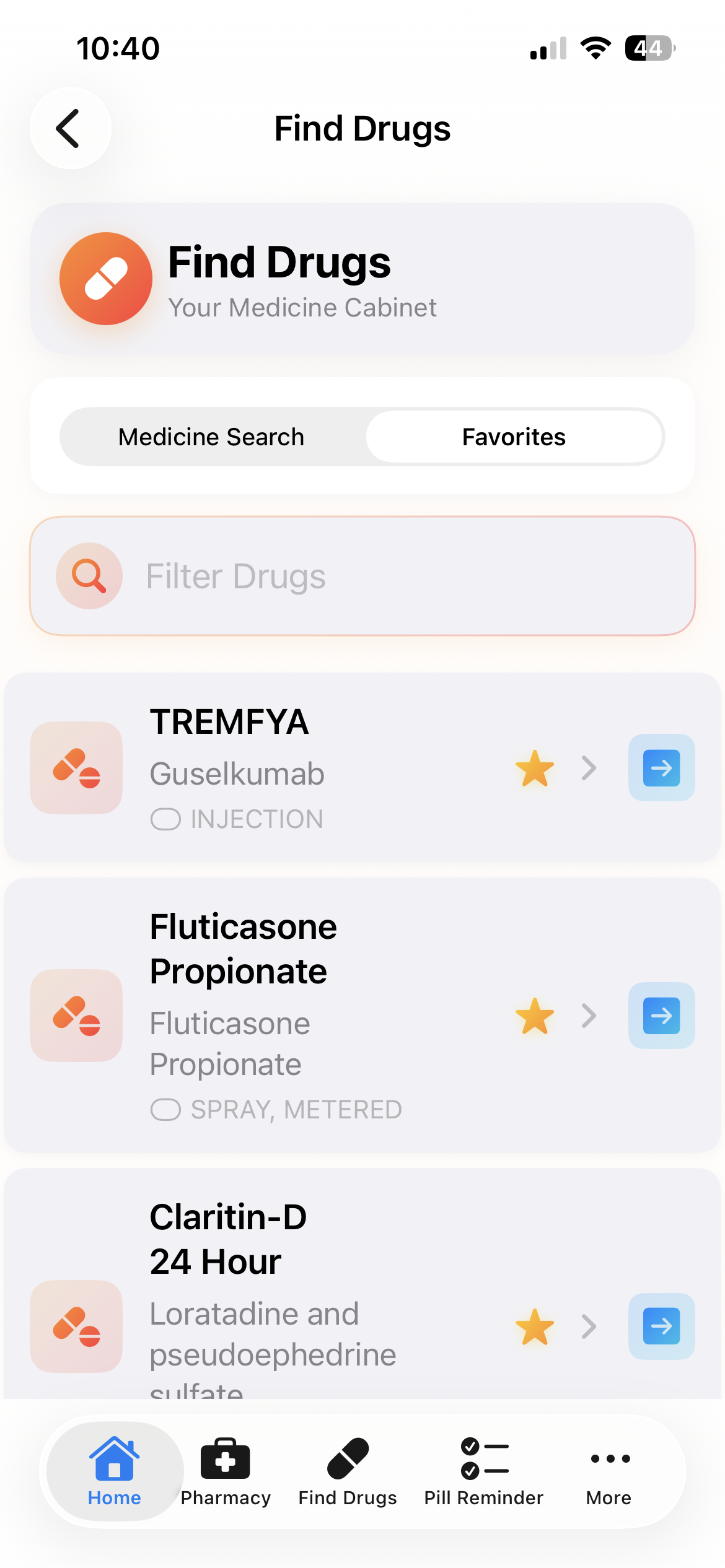 Home screenshot